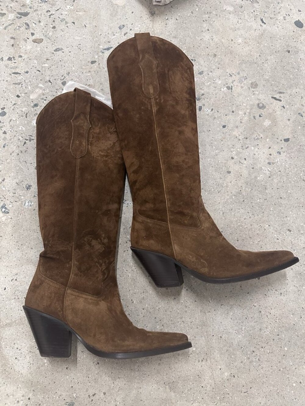TORAL Knee High Boots Mogano Brown